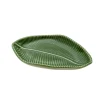 Jabonera Hoja Verde de Cerámica