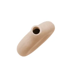 Jarron Loza Circulo Beige