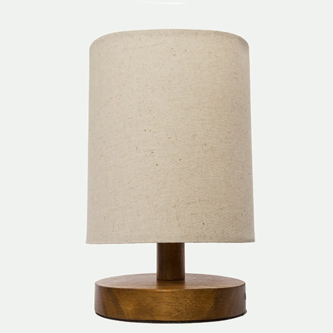 Lámpara base madera