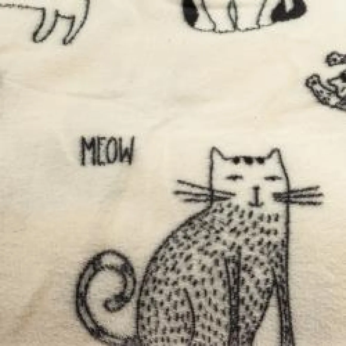 Manta microfibra gatos