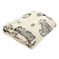 Manta microfibra gatos