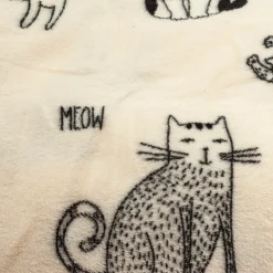 Manta microfibra gatos