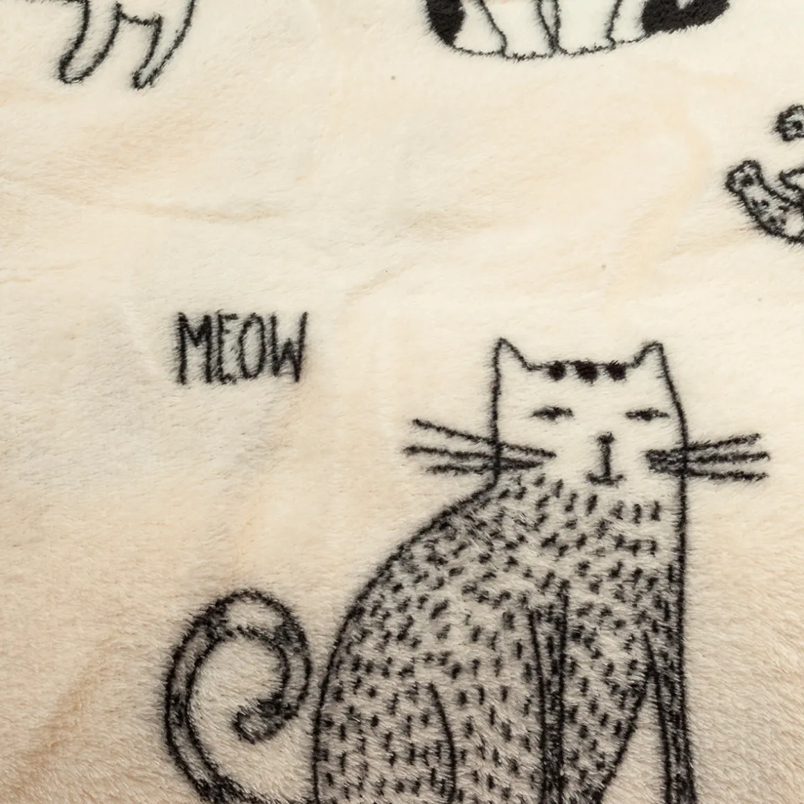 Manta microfibra gatos