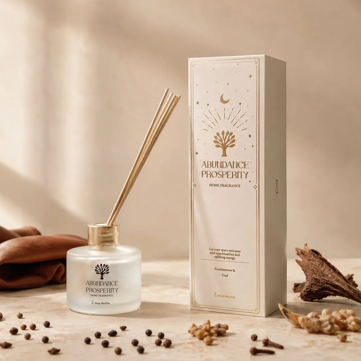 Mikado Frankincense & Oud - Difusor en Sticks