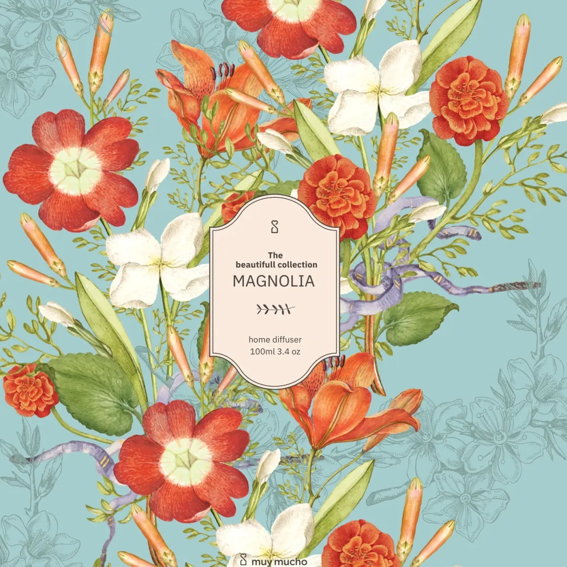 Mikado Magnolia - Difusor en Sticks