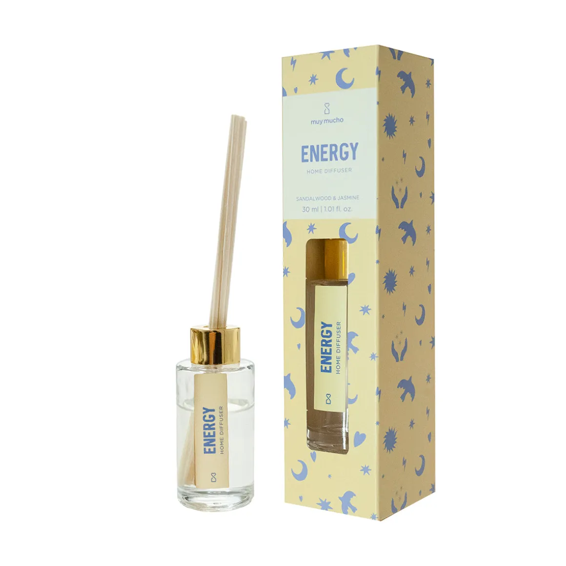 Mikado Mini Sandalwood & Jasmine - Difusor en Sticks