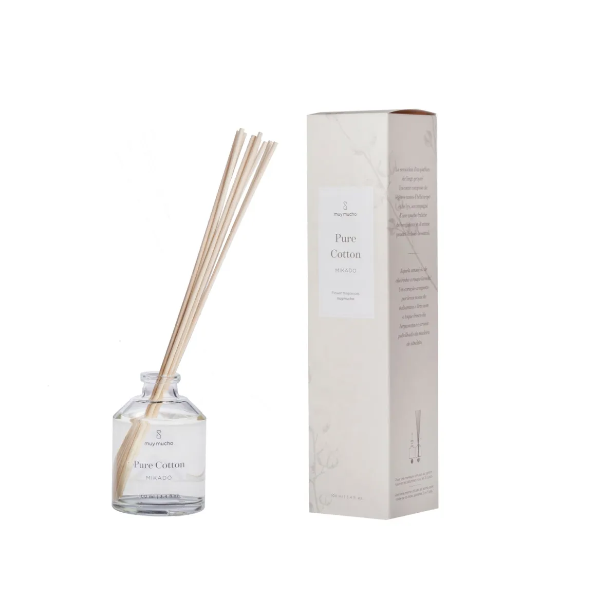 Mikado Pure Cotton - Difusor en Sticks