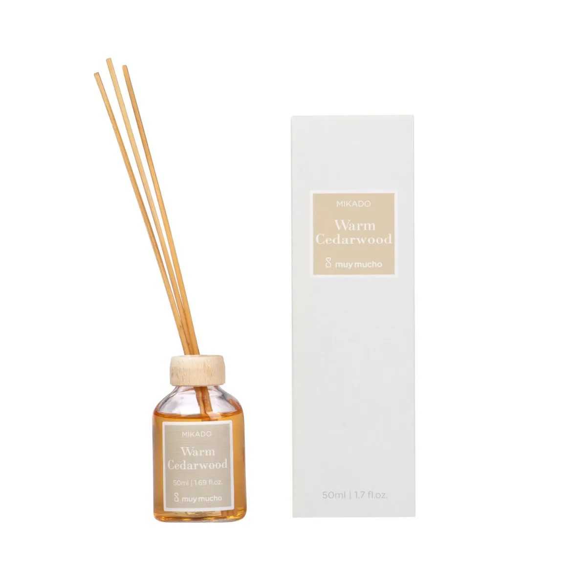 Mikado Warm Cedarwood - Difusor en Sticks