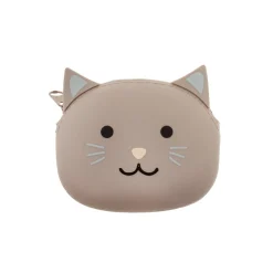 Monedero Gato 10X3,5X8,5Cm Gr.