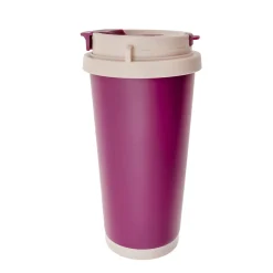 Mug 500 ml de Acero Inoxidable Doble Pared Rosa