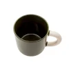 Mug 360 ml Verde y Crema