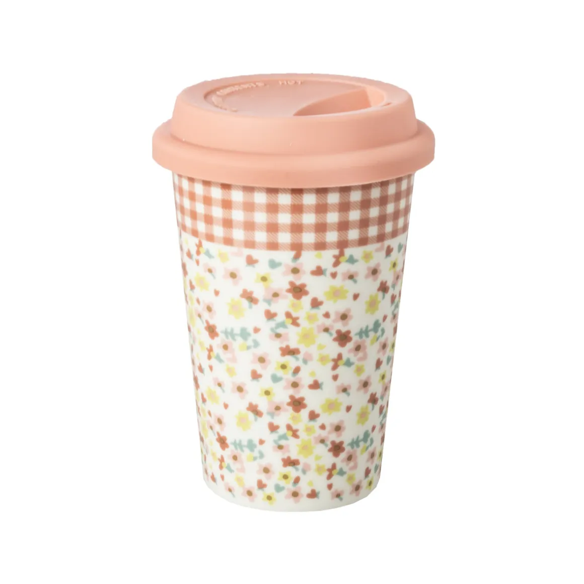 Mug porcelana 400 ml, rosa