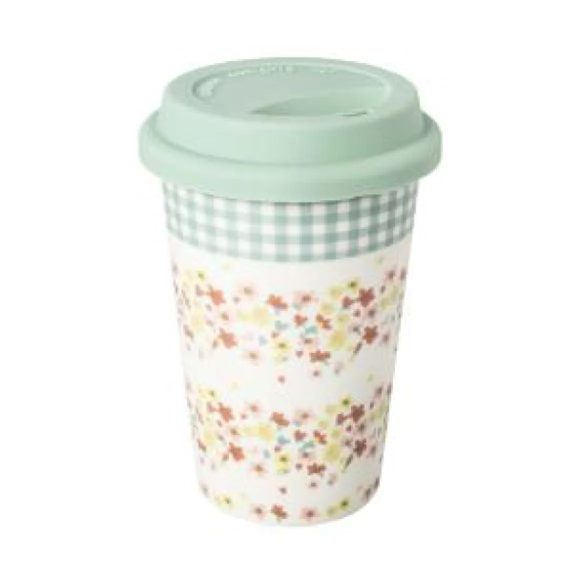 Mug porcelana 400 ml, verde