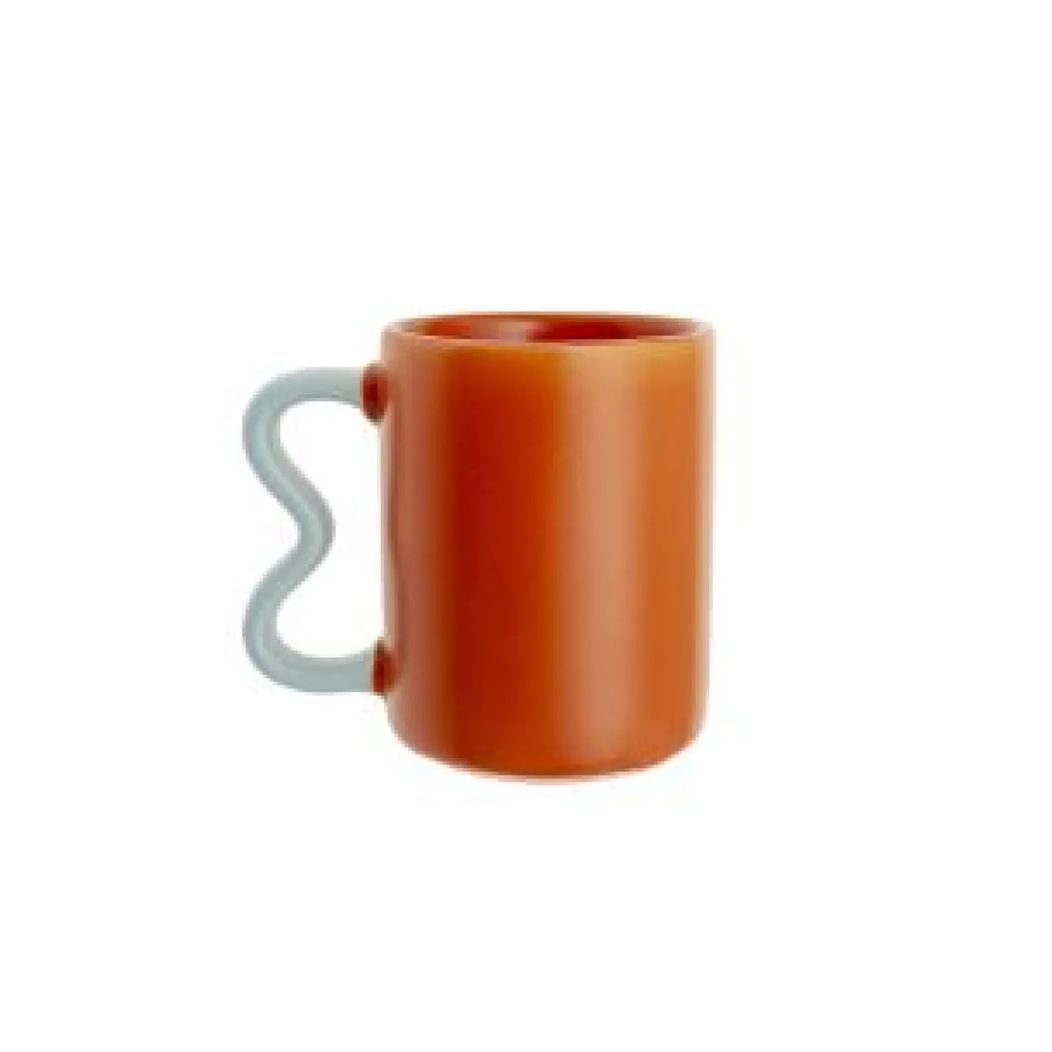 Mug porcelana new bone naranja