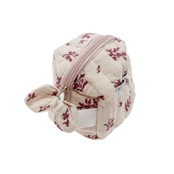 Neceser cuadrado rosa