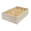 Organizador 12 Compartimentos Beige 32X22X9