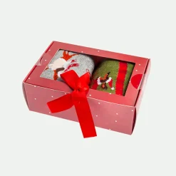Pack 2 calcetines teckel xmas