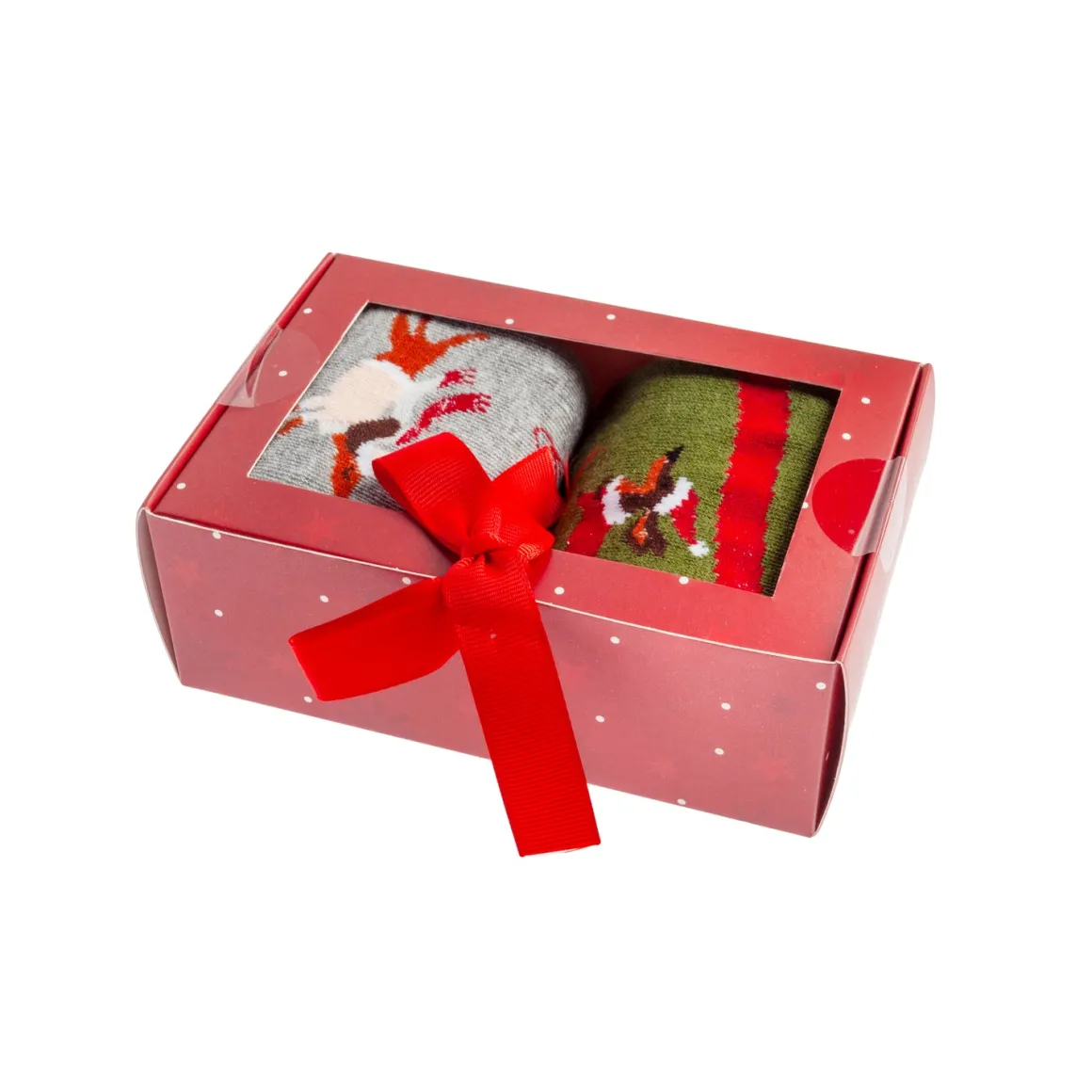 Pack 2 calcetines teckel xmas