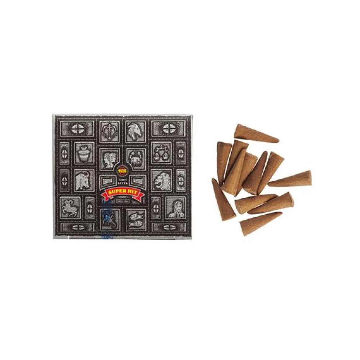 Pack 12 conos incienso superhit