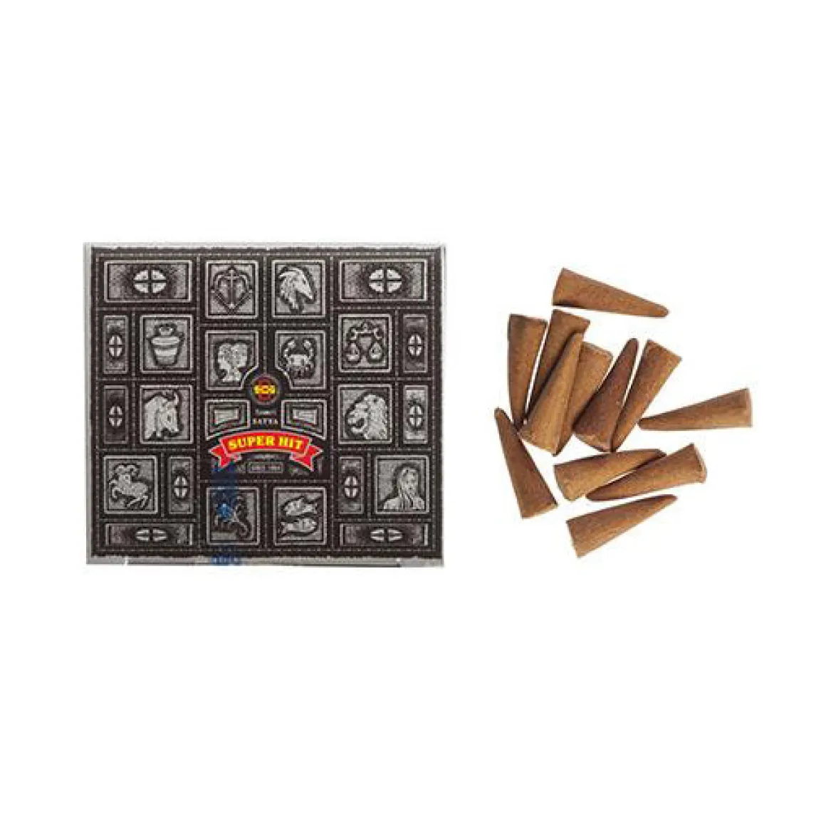 Pack 12 conos incienso superhit