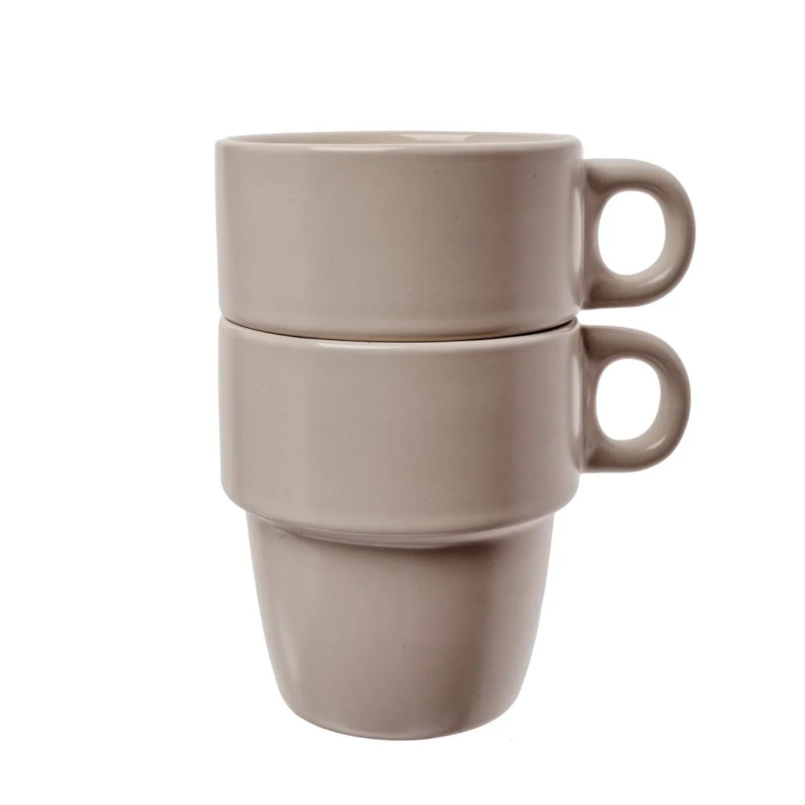 Pack 2 tazas apilables