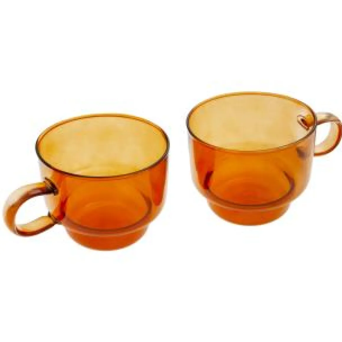 Pack 2 Tazas Apilables 8,6Xx4X8Cm 300Ml Áb.