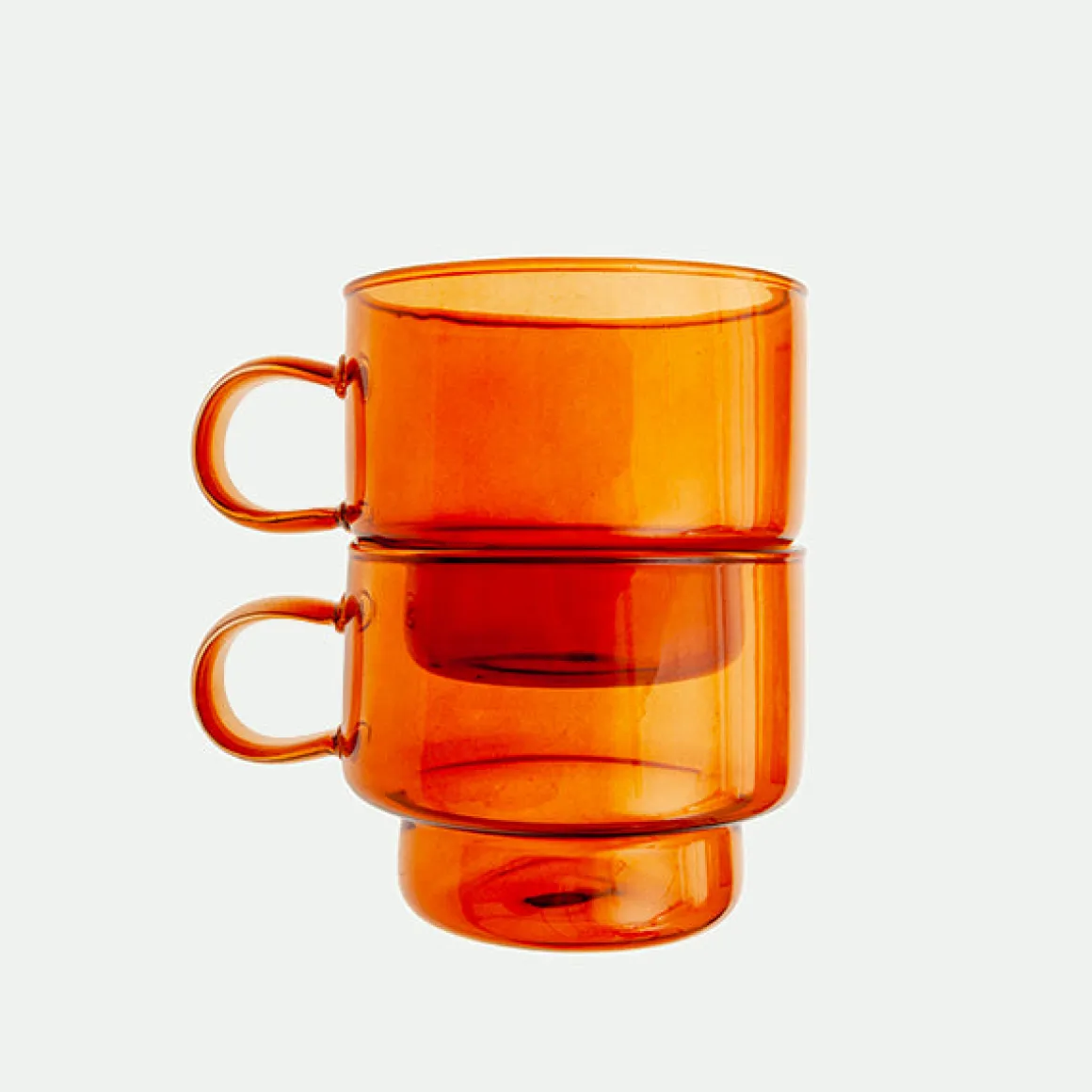 Pack 2 Tazas Apilables 8,6Xx4X8Cm 300Ml Áb.
