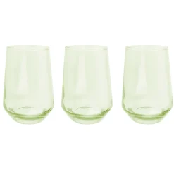 Pack 3 Vasos 6,6X5,2X11,6Cm 370Ml Ve.