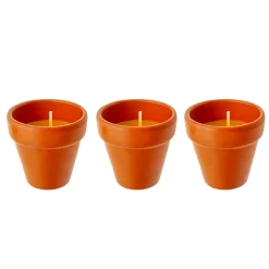 Pack 3 velas citronela