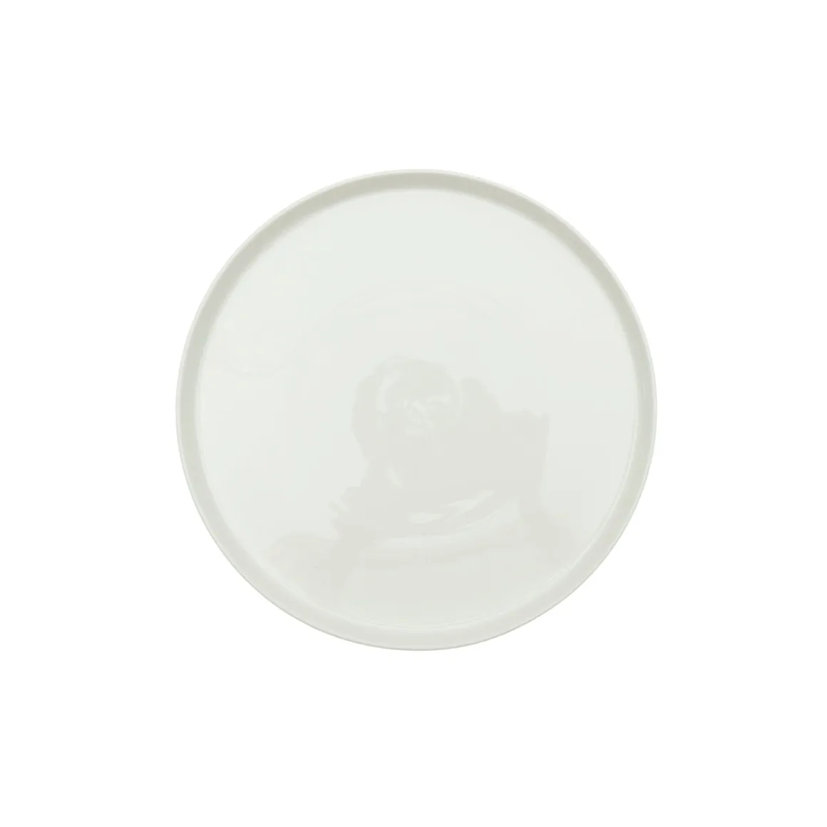 PLATO POSTRE 21X21X2 BLANCO