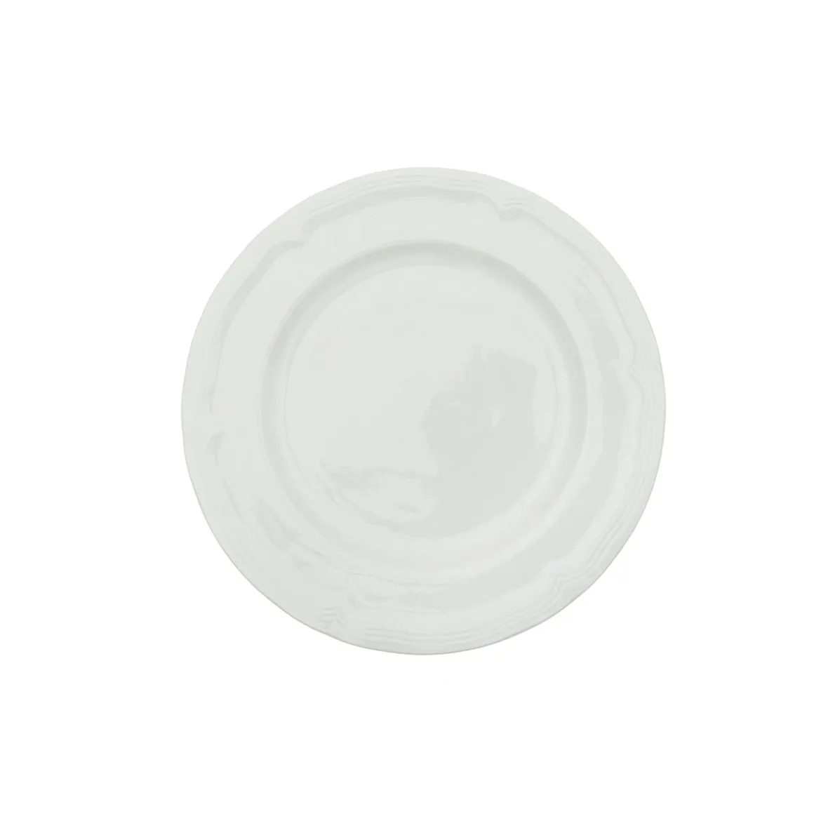 PLATO POSTRE 20X20X2 BLANCO