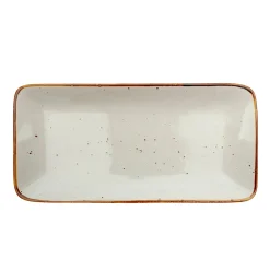 Plato rectangular akiko