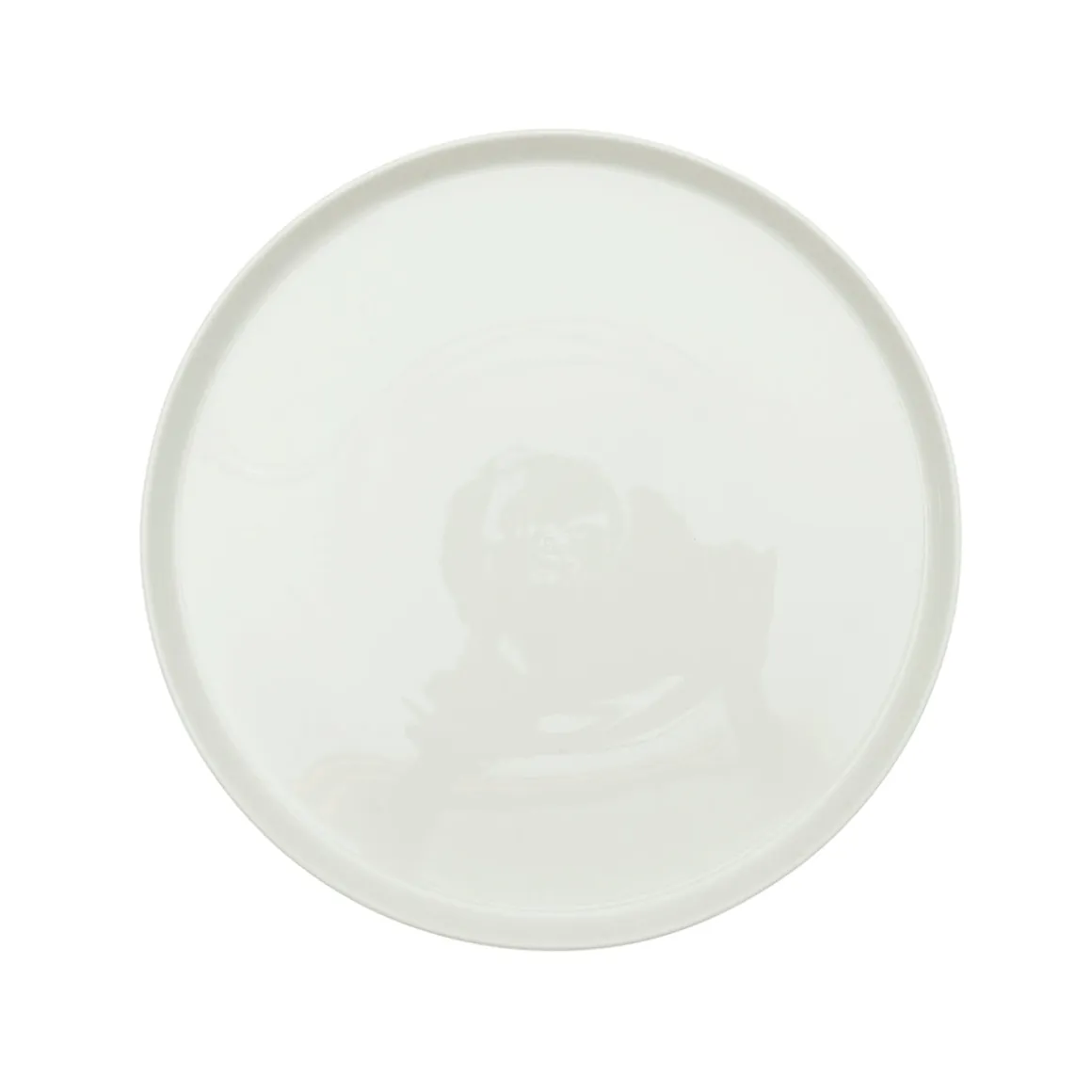 PLATO REDONDO 26X26X2 BLANCO