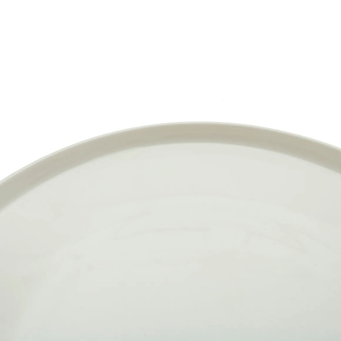 PLATO REDONDO 26X26X2 BLANCO