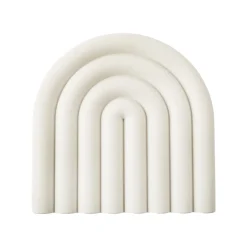 Posavasos Silicona 8Cm Blanco