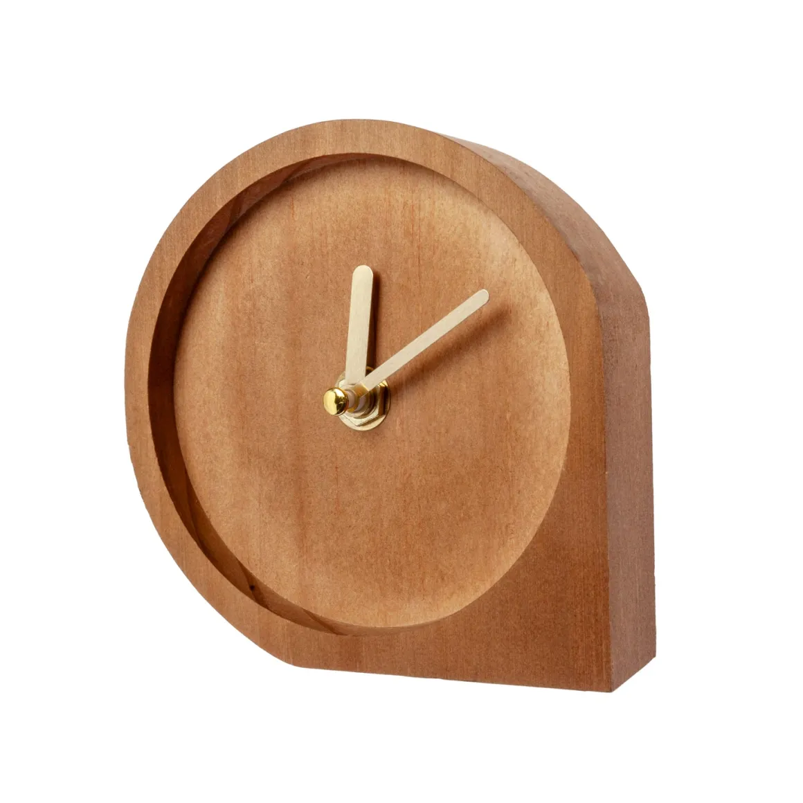 Reloj de mesa de madera