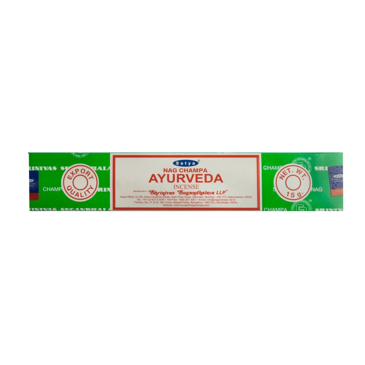 Satya nag champa ayurveda