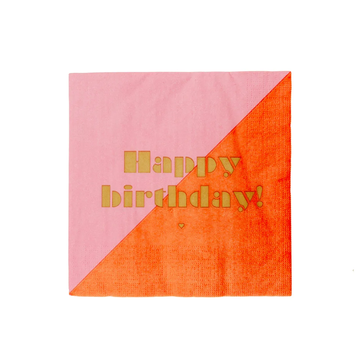 Servilleta papel cumpleaños