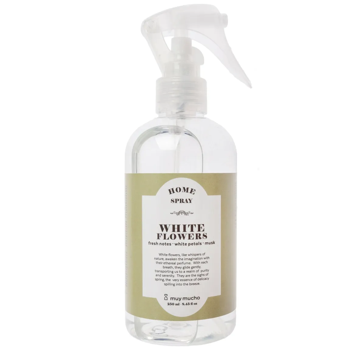Spray hogar white flowers