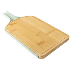 Tabla Cortar Bambu Polipropileno Rosa