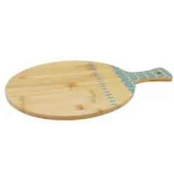 Tabla cortar bambu 30x40x1 africa azul
