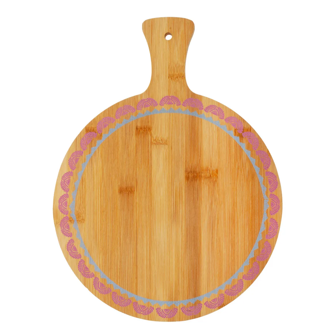 Tabla cortar bambu 30x40x1 africa rosa