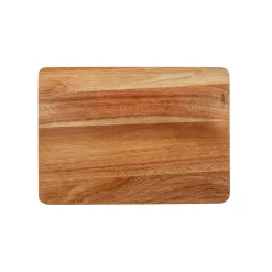 Tabla de Cortar de Madera Natural 25 × 18 cm