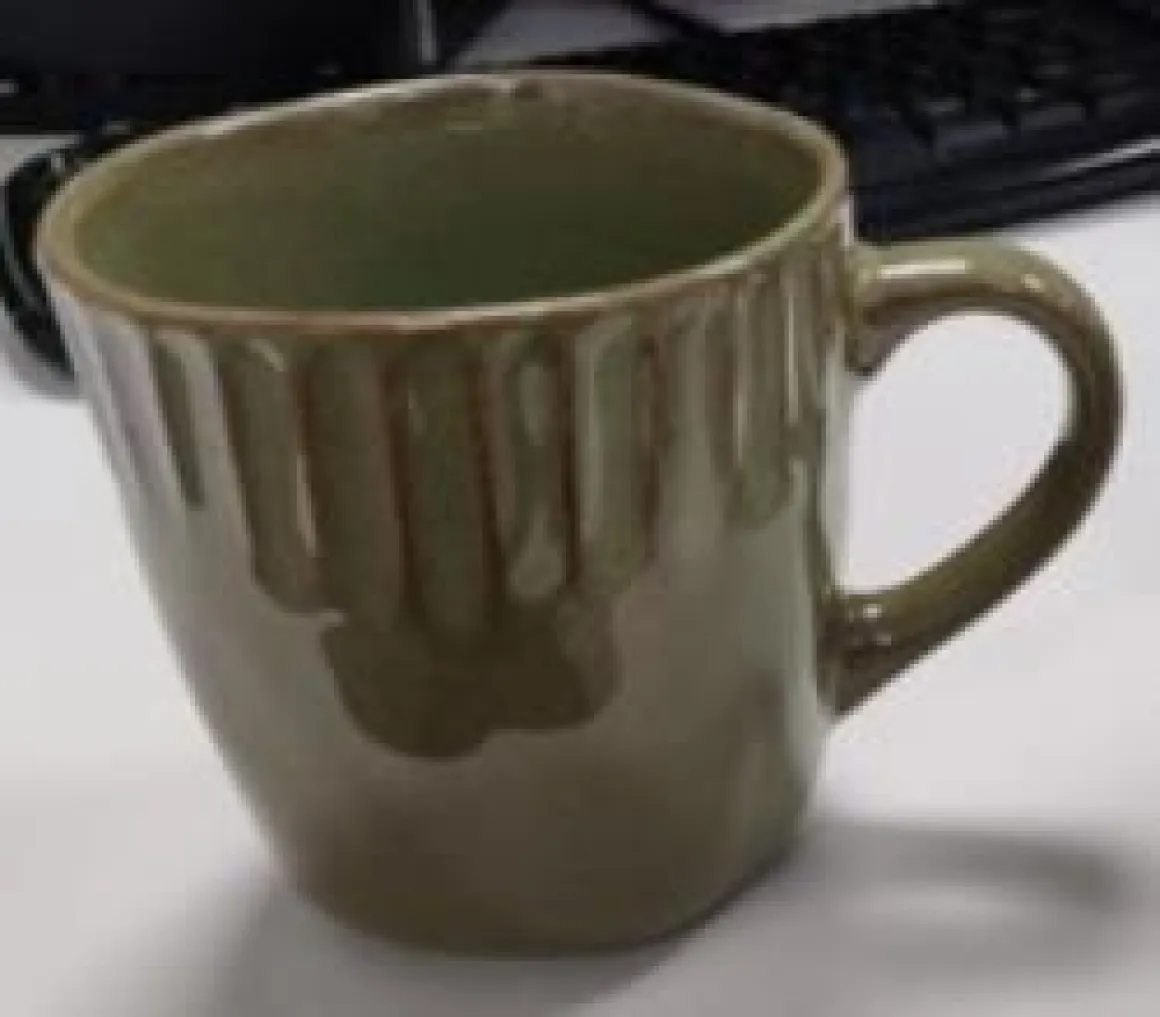 Taza organic esmaltada