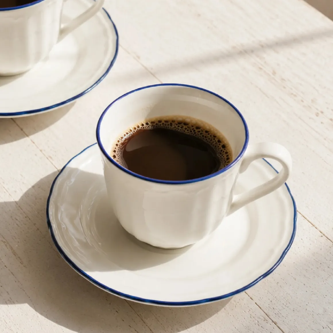 Taza set plato porcelana