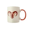 Taza Zodiaco Aries 8X9,5Cm 330Ml Bl.
