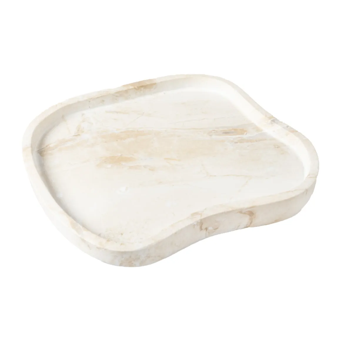 Vaciabolsillos Efecto Mármol Decorativo 20,8 cm para salon, comedor o recibidor