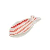 Vaciabolsillos Pez de Dolomita Rojo 14,5 x 6 x 2,5 cm