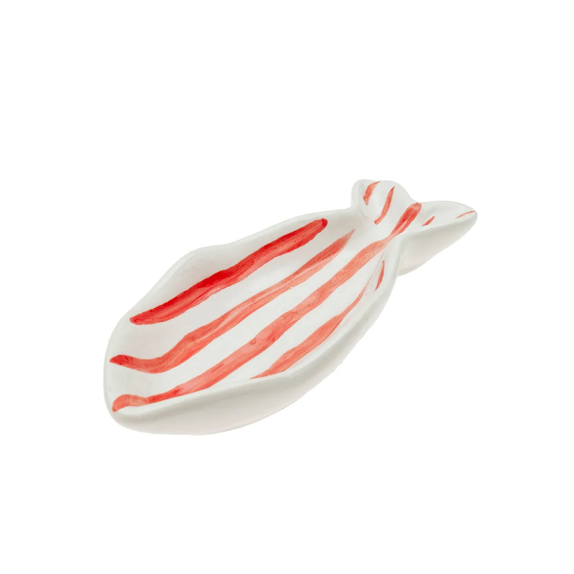 Vaciabolsillos Pez de Dolomita Rojo 14,5 x 6 x 2,5 cm