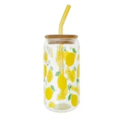 Vaso Borosilicato To Go Limon